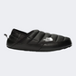 The North Face شباشب رجالية للحياة اليومية Traction Mule V باللون الأسود/الأبيض