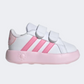 Adidas Grand Court 2 Girls Sportswear Shoes White/Bliss Pink