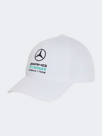 Adidas مرسيدس - AMG بيترو ناس فورمولا 1 تيم دي إن إيه بيسبول قبعة رياضة سيارات للجنسين أبيض