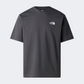 تي شيرت نمط حياة رجالي مريح The North Face Explore Gear باللون الرمادي الأنثراسايت