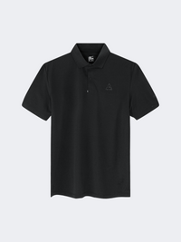 Erke Men Lifestyle Polo Short Sleeve Black