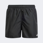 شورت سباحة صلب للأطفال الأولاد Adidas أسود/أبيض