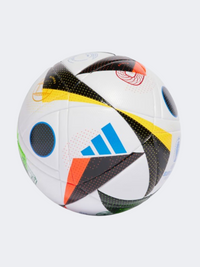 Adidas يورو 24 ليغ كرة قدم للجنسين أبيض/أسود/أزرق