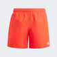 Adidas Badge Of Sport Boys Swim Short Bright Red/White