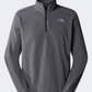The North Face 100 Glacier Men Skiing Fleece Med Grey Heather