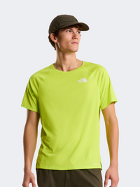 The North Face Sunriser Men Trail Running T-Shirt Fizz Lime