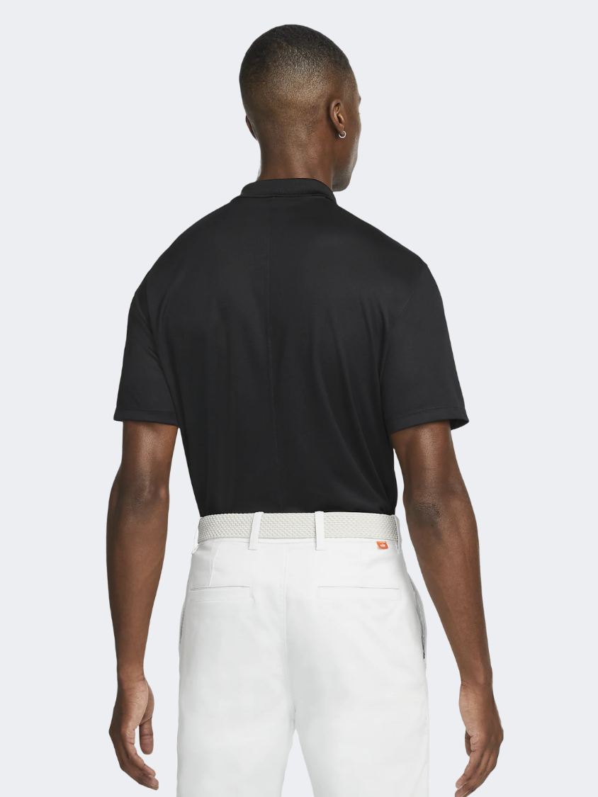 نايكي Dri-Fit Victory بولو للرجال نمط حياة بأكمام قصيرة أسود