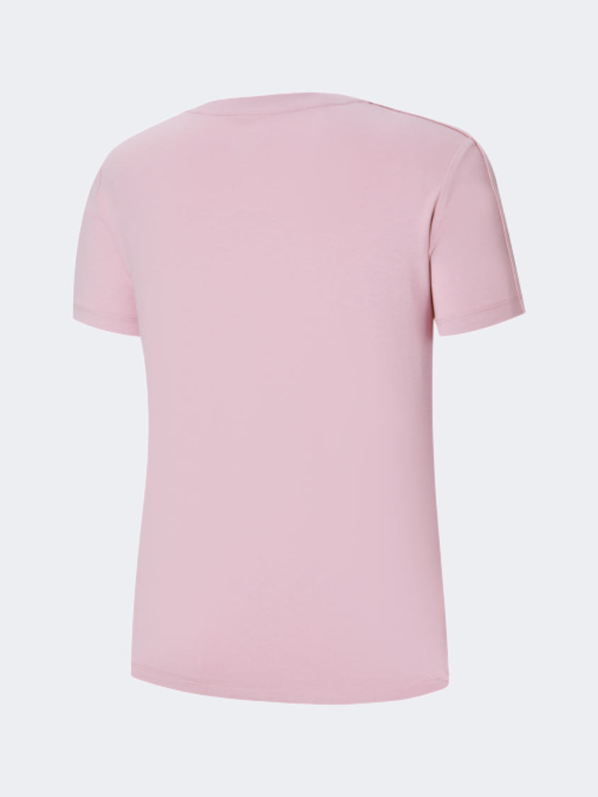 Erke Women Lifestyle T-Shirt Pale Pink