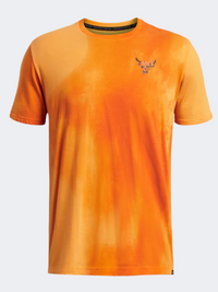 Under Armour بروجيكت روك صن ووش جرافيك تيشيرت تدريب رجالي أتوميك/فاير/أسود