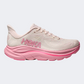 حذاء جري للبنات Hoka Clifton 10 Gs وردي كريمي