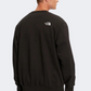 The North Face سويت شيرت رجالي أسود أساسي مريح للحياة اليومية
