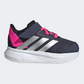 Adidas Duramo Sl Infant-Girls Running Shoes Navy/Metallic/Pink