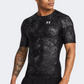 Under Armour Heatgear Isochill Printed Men Training T-Shirt Black/White