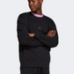 Adidas All Szn French Terry Crew Men Sportswear Sweatshirt Black
