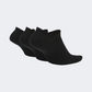 Nike Everyday Lightweight No Show 3 Pack Unisex Lifestyle Sock Black/White