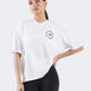 New Balance Sport Cotton Oversized Women Lifestyle T-Shirt White