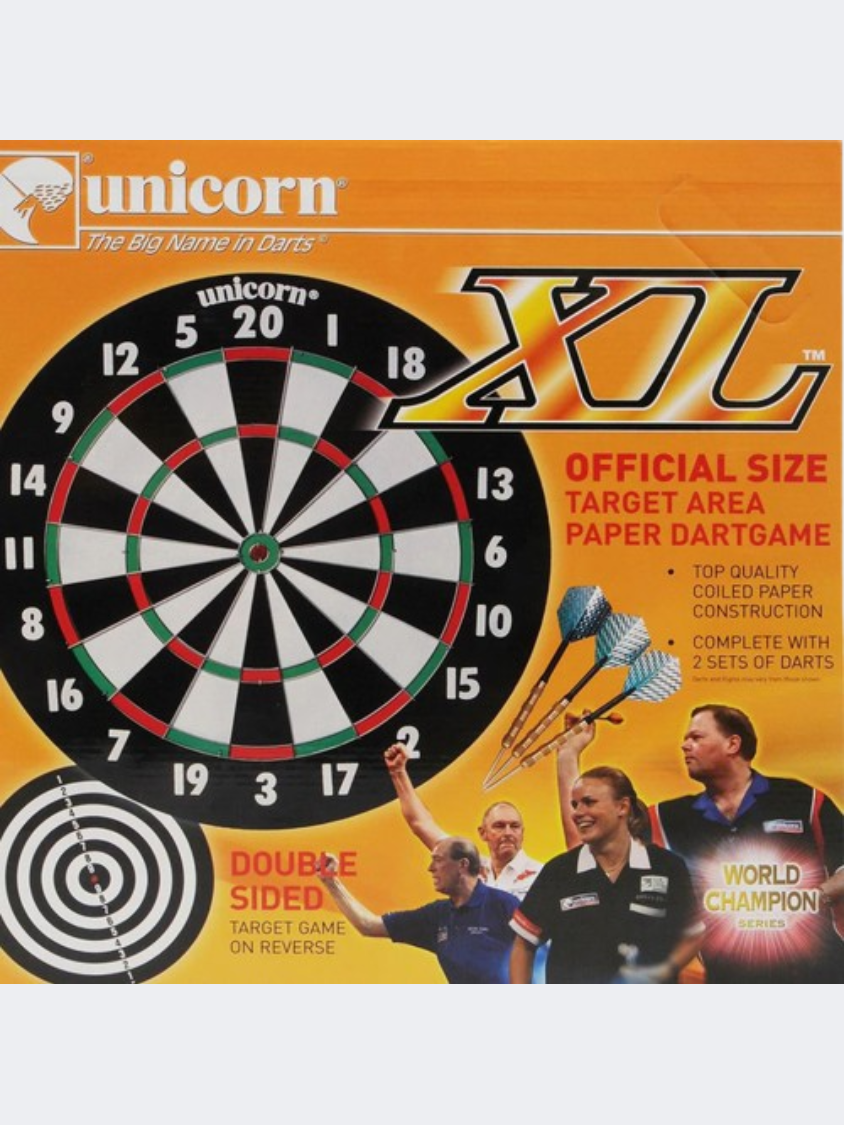 Unicorn Paper Unisex Target Spo Dartboard Black/Red/Green
