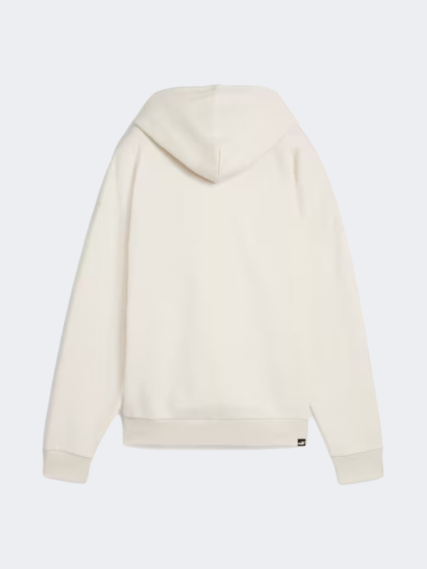 Puma Essential Plus Animal Fleece Women Lifestyle Hoody Alpine Snow