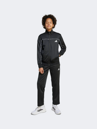 بدلة رياضية للجنسين الأطفال Adidas Tricot Pop أسود/أبيض