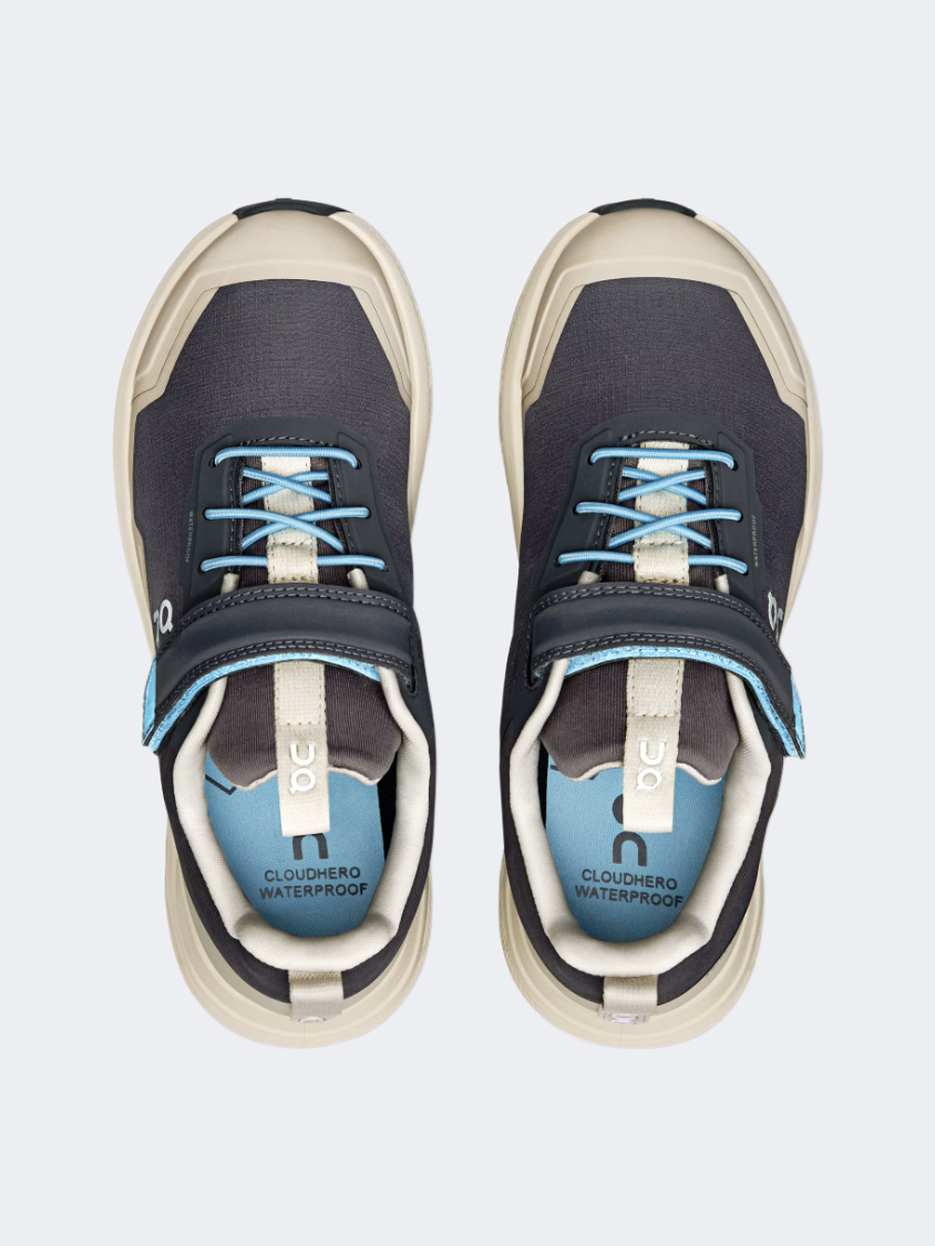 أحذية On Cloudhero Waterproof Ps-Boys Trail Eclipse/Pearl