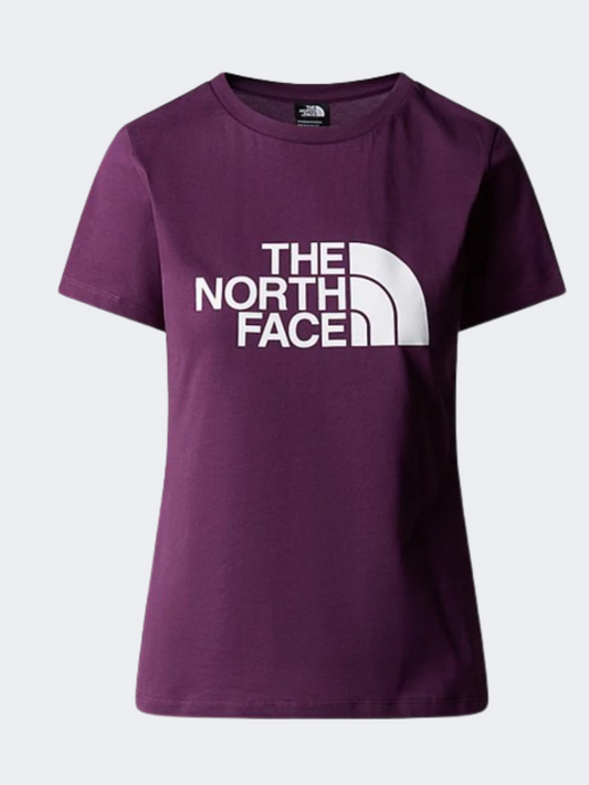 The North Face Easy Women Lifestyle T-Shirt Black Currant Purple