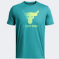 Under Armour Project Rock Payoff Graphic Men Training T-Shirt Turquoise/Yellow