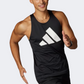 Adidas Run It Men Running Tank Black/White