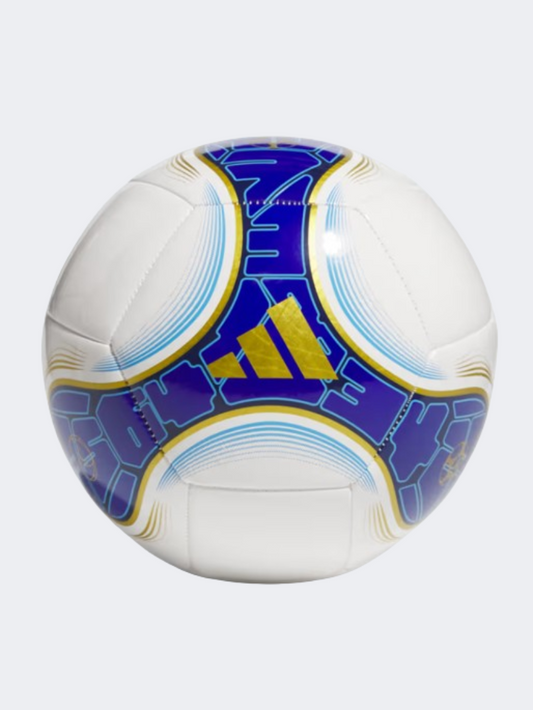 Adidas Messi Club Unisex Football Ball White/Ink/Blue
