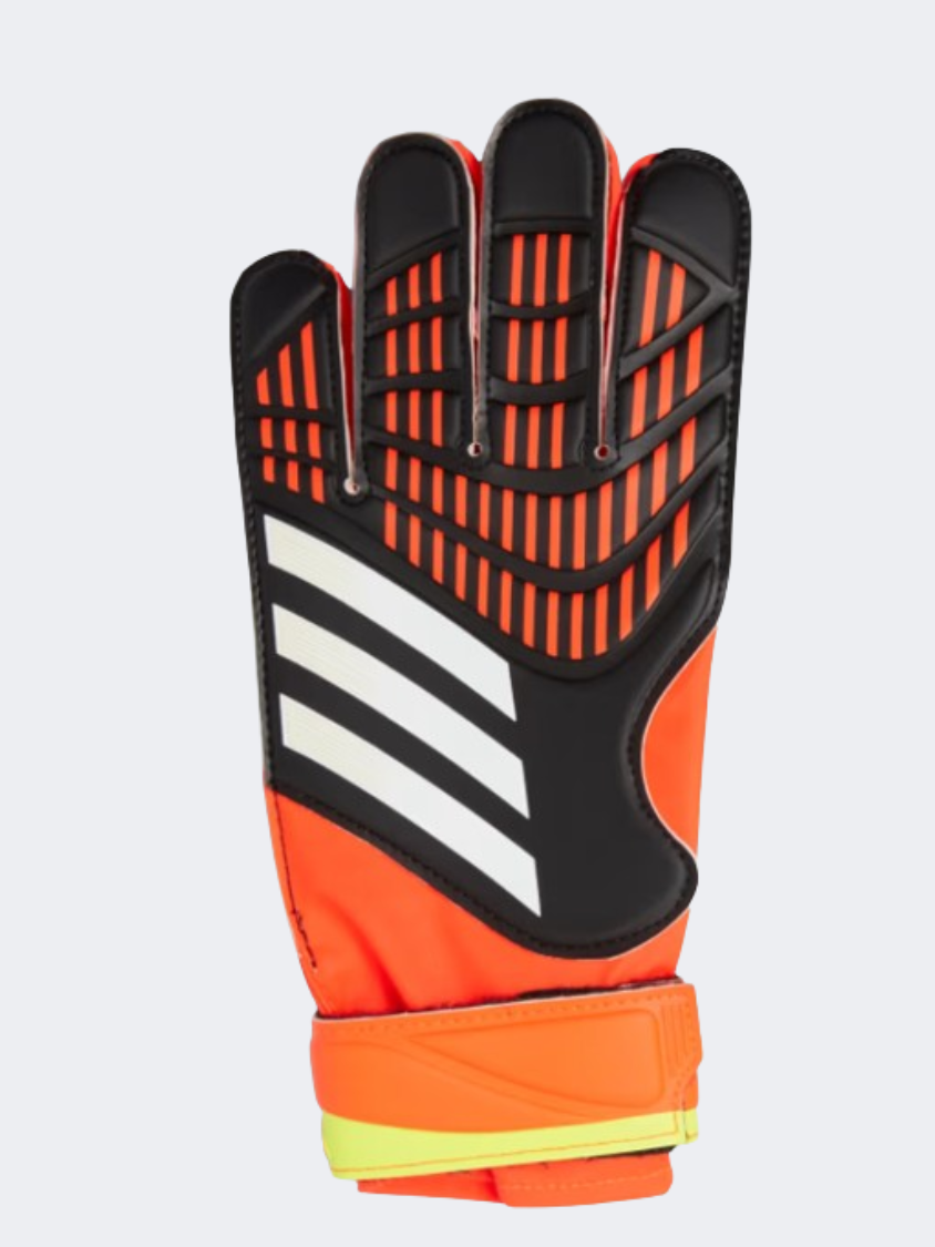 Adidas Predator Men Football Gloves Black/Red/Yellow