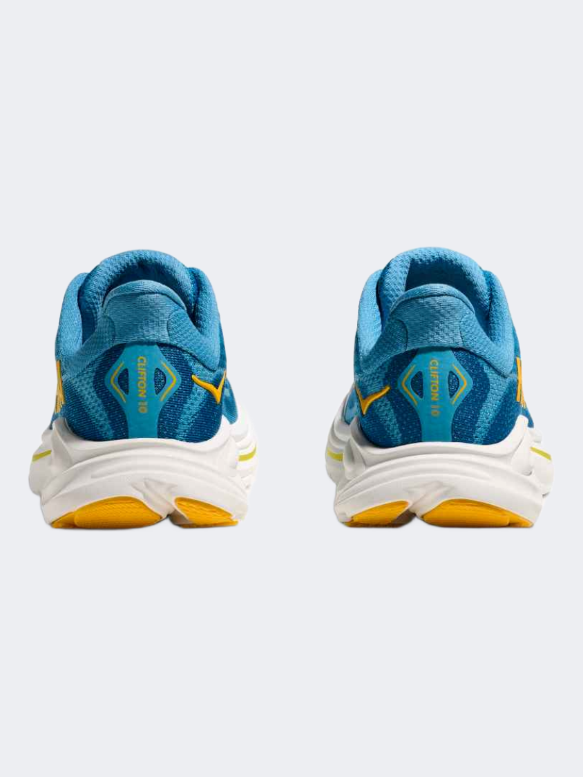 حذاء جري للأولاد Hoka Clifton 10 Gs - أزرق ألبين