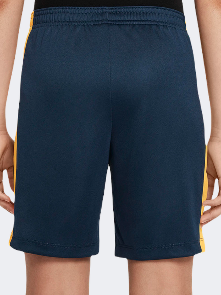 Nike Kylian Mbappe Df Academy 23 Boys Football Short Navy/Laser Orange