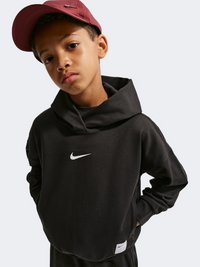 Nike Pro Df Fleece Boys Training Hoody Black/White