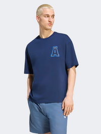 تيشيرت Adidas Varsity Bird رجالي اورجينال نايت إنديغو