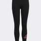 Adidas Essentials Big Logo Girls Sportswear Tight Black/Magenta
