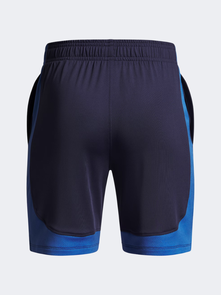 Under Armour Tech Vent Jacquard Boys Training T-Shirt Washed Navy