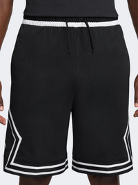 شورت كرة السلة للرجال Nike Jordan Sport 9 إنش أسود/أبيض