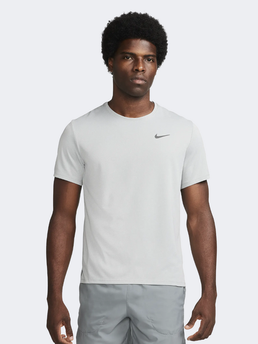 Nike Miler Men Running T-Shirt Grey