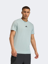 تيشيرت تدريب رجالي من Adidas D4T لون وندر سيج