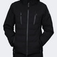 Oil And Gaz Mid Cut With Hood Men Skiing Jacket Black