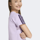 Adidas Essentials Kids-Girls Sportswear T-Shirt Powder Plum