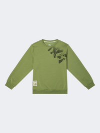 إركي سويت شيرت كرة السلة للأطفال - الأولاد باللون الأخضر