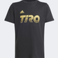Adidas Hot Tiro Boys Sportswear T-Shirt Black/Gold