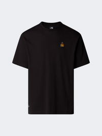 تيشيرت لايف ستايل رجالي The North Face Icon Mountain تي إن إف أسود