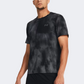 Under Armour Laser Wash Men Running T-Shirt Black/Castlerock
