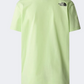The North Face Relaxed Fine Women Lifestyle T-Shirt Astro Lime