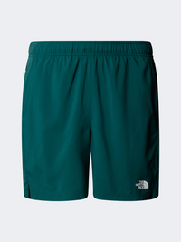 شورت رجالي للهايكنج The North Face 24/7 بطول 7 إنش ديب نوري