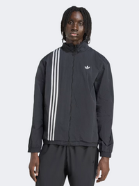 Adidas Firebird Front Stripes Woven Men Originals Track Top Black