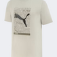 Puma Open Road Graphic Men Lifestyle T-Shirt Desert Dust