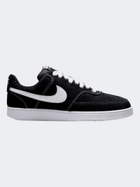 Nike Court Vision Low Fl Men Lifestyle Shoes Black/White