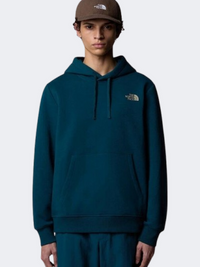 هودي لايف ستايل رجالي Topographic من The North Face أزرق ميدنايت بترول